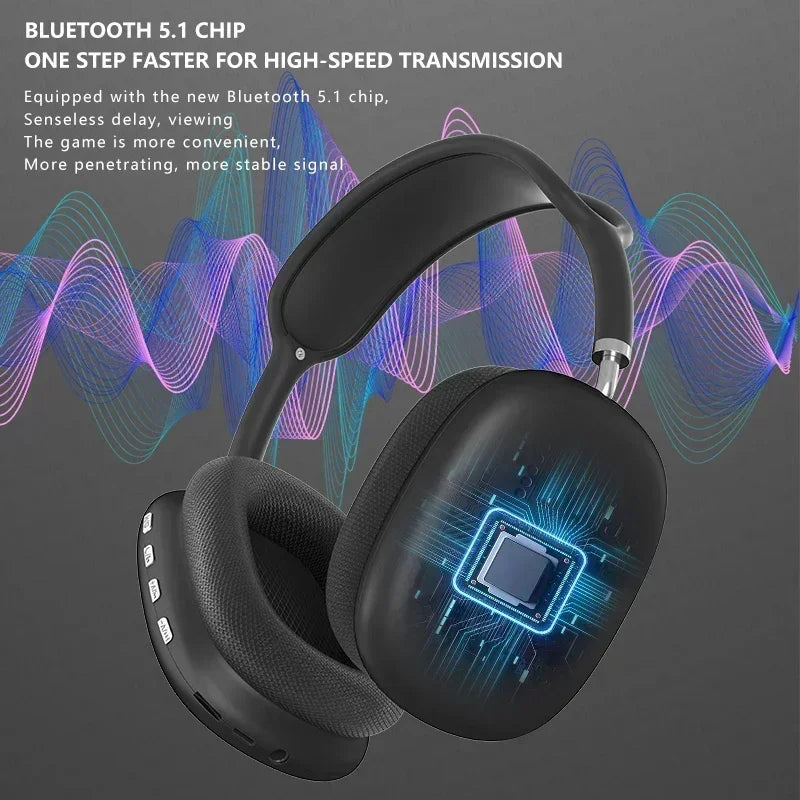 P9 Wireless Bluetooth Outdoor Sports Gaming Wireless Headphones