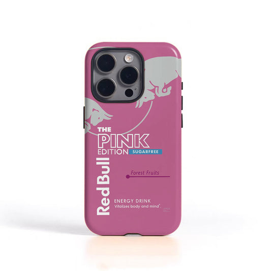 Pink F1 Red Bull Two-in-One Protective Phone Case