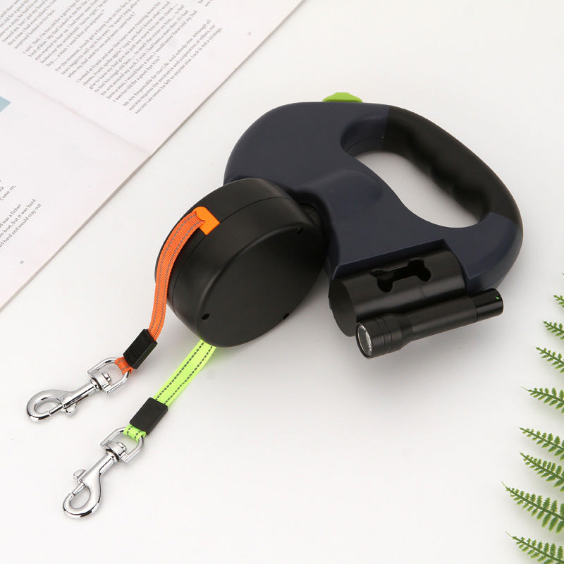 Kiki Double Head Leash Dog