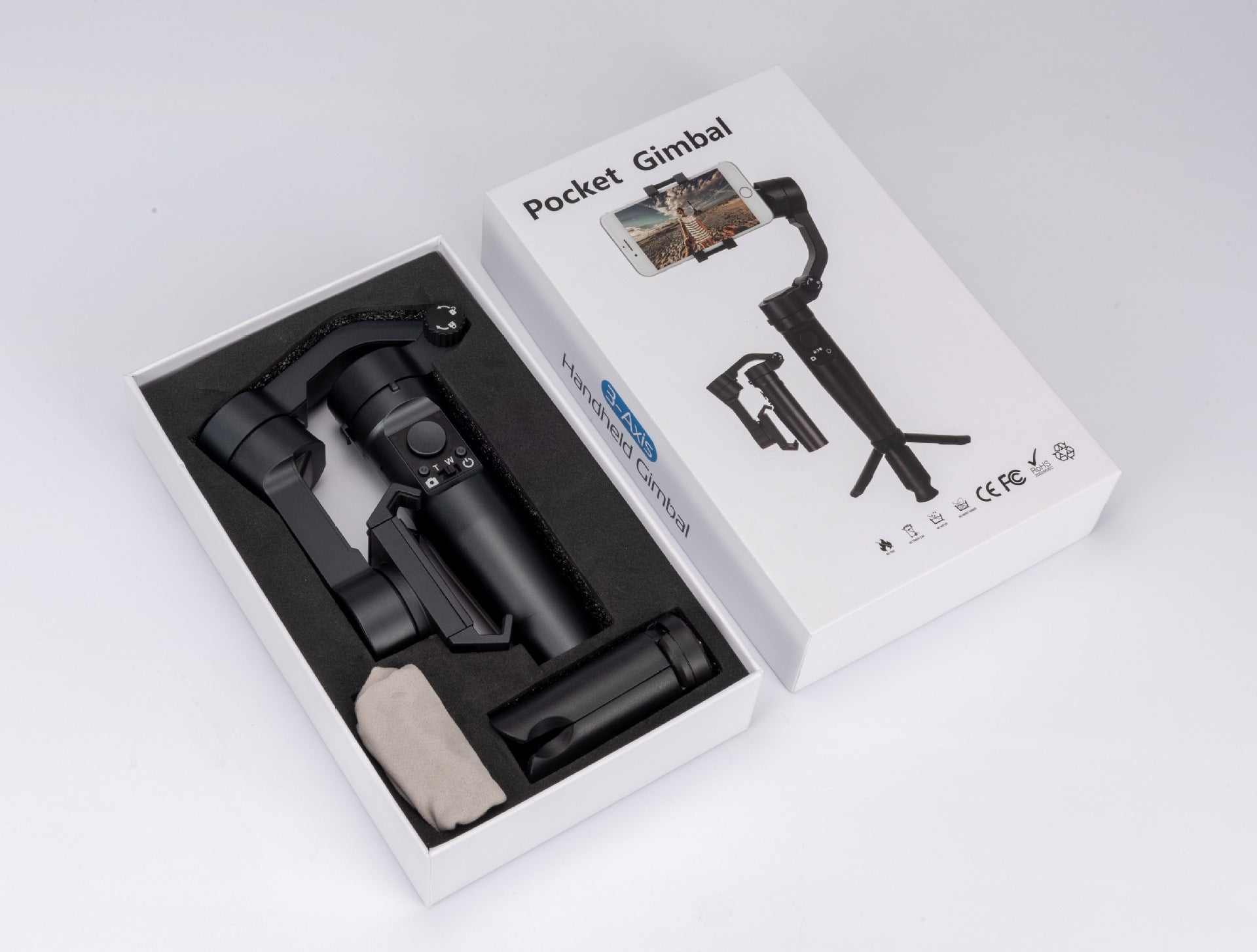 Anti-shake Smart Three-axis Vlog Motion Follow-up PTZ