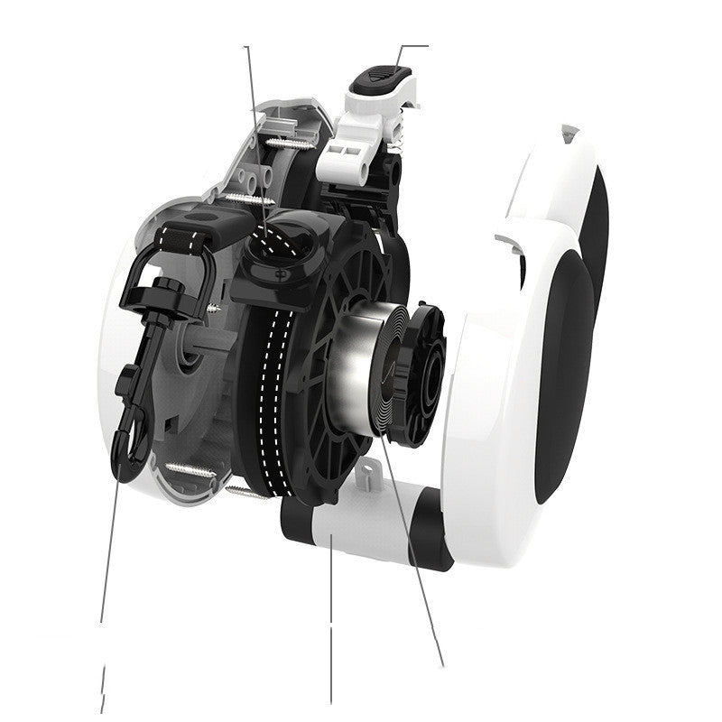 Indigo Light Dog Leash Nylon Webbing