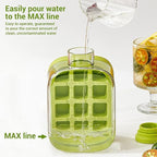 2-in-1 Ice Cube Tray Water Bottle, 500ML