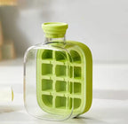 2-in-1 Ice Cube Tray Water Bottle, 500ML