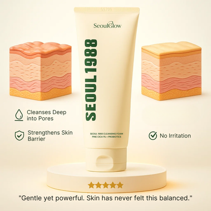 Cleansing Foam : Pine Cica 1% + Probiotics