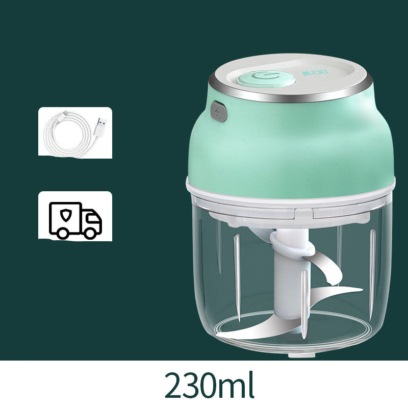 Portable Electric Mini Vegetable Fruit Meat Food Chopper Grinder
