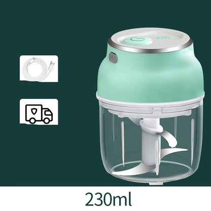 Portable Electric Mini Vegetable Fruit Meat Food Chopper Grinder