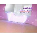 Finishing Touch Yes packaging box back lithium ion rechargeable sensa-light technology