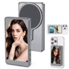 Selfie screen lifestyle shot with model