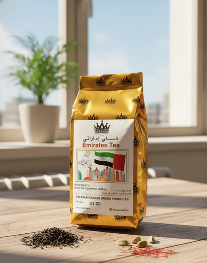 Zafaran Isfahan Lemon Ginger Tea – Black Tea, Dry Lemon & Ginger