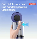 One click to pour dust one-handed operation clean hands LT-135 vacuum cleaner dustbin button