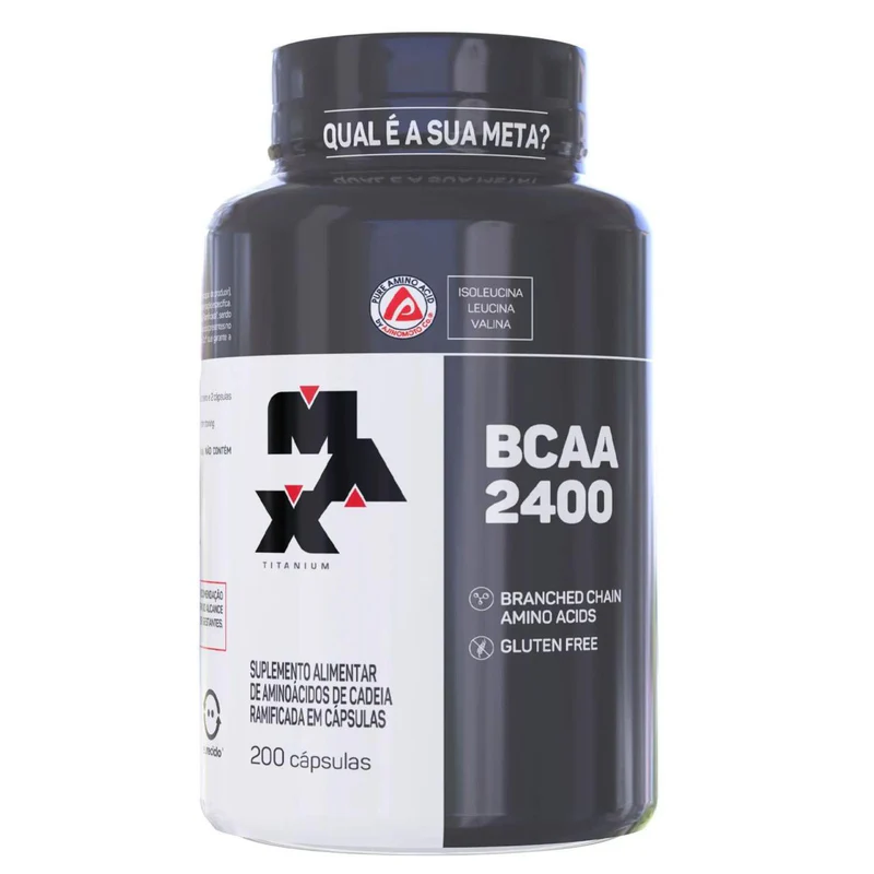 MAX Titanium BCAA 2400 – 200 Capsules