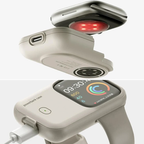 Smart Watch Power Bank Case – front and charging view