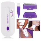Finishing Touch Yes hair remover white and purple use on face arms legs and bikini line