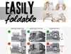 Portable design collapsible water bottle in travel pouch leak-proof and durable