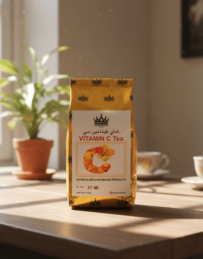 Zafaran Isfahan Lemon Ginger Tea – Black Tea, Dry Lemon & Ginger
