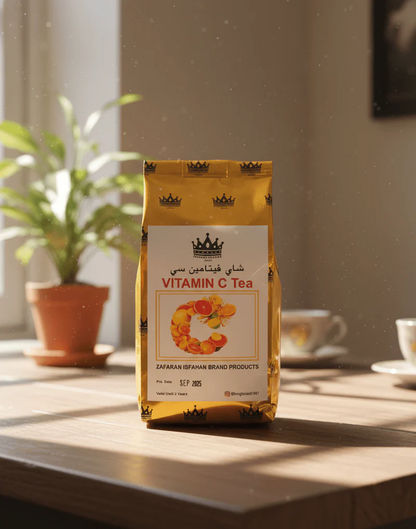 Zafaran Isfahan Lemon Ginger Tea – Black Tea, Dry Lemon & Ginger