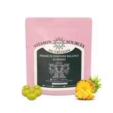 Vital Source Premium Feminine Balance Gummies – Hawaiian Pineapple Flavor