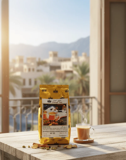 Zafaran Isfahan Lemon Ginger Tea – Black Tea, Dry Lemon & Ginger