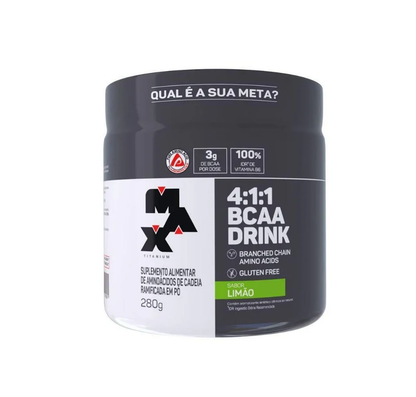 MAX Titanium 4:1:1 BCAA Drink – Limão Flavor – 280g