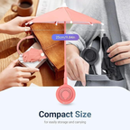 Ultra strong magnets – snaps onto iPhone securely